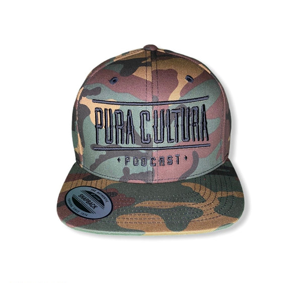 Camo Pura Cultura Snapback