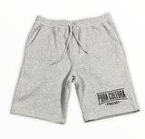 Grey Heather Shorts with PC Logo